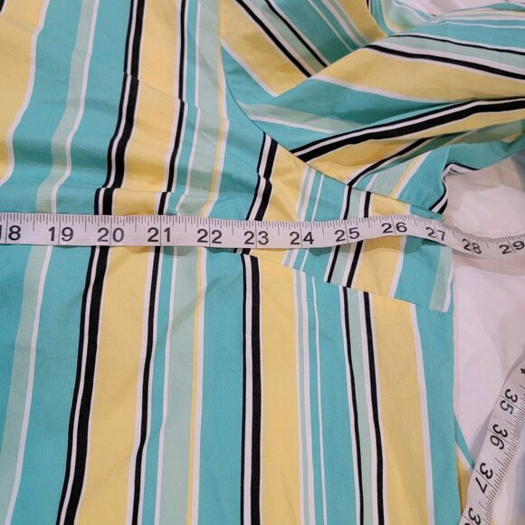 Jones New York Womens Button Up Top Size 3X Colorful Career Office - Picture 6 of 7